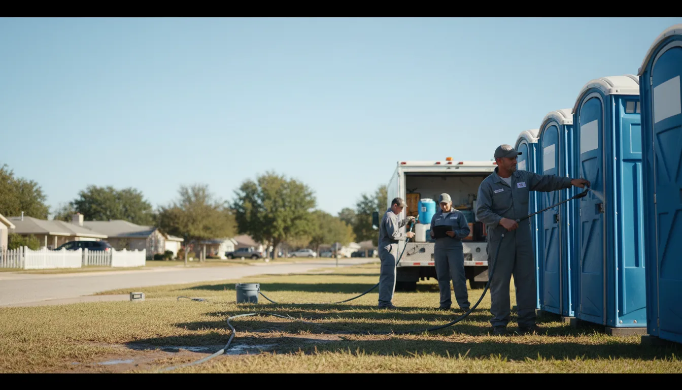 Long-Term Portable Toilet Rental in Opelika, AL near me